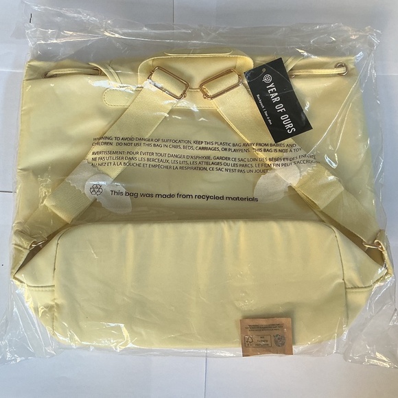 Year Of Ours Backpack, Butter Yellow